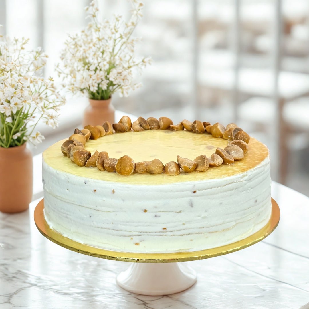 Macadamia Mille Crepe - 20cm Whole Cake (Available Daily) - SK Homemade Cakes