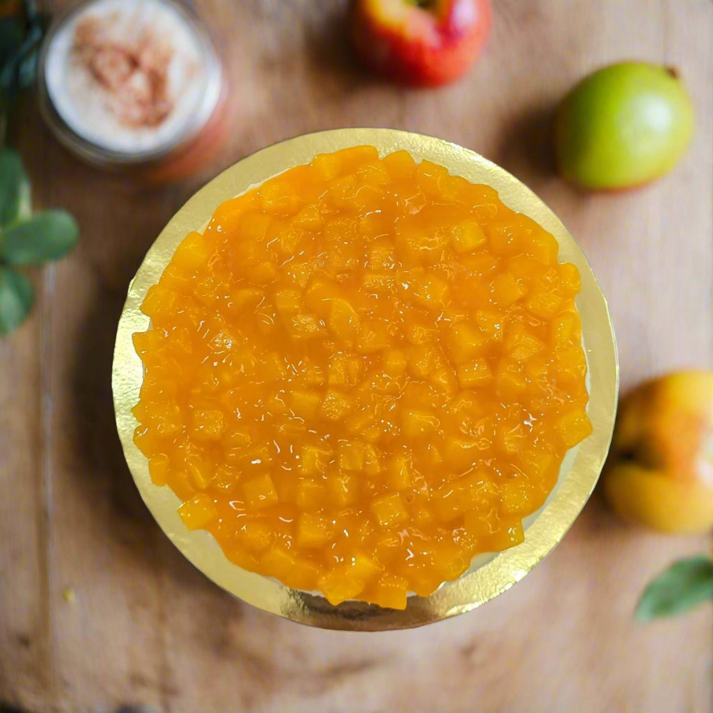 Mango Cheesecake - Whole Cake (Available Daily) - SK Homemade Cakes