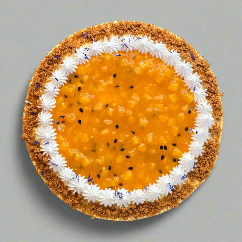 Mango Passion Fruit Cake - Whole Cake (5 - days Pre - order) - SK Homemade Cakes