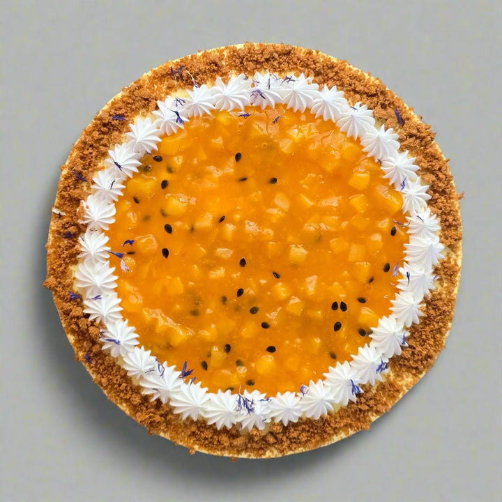 Mango Passion Fruit Cake - Whole Cake (5 - days Pre - order) - SK Homemade Cakes