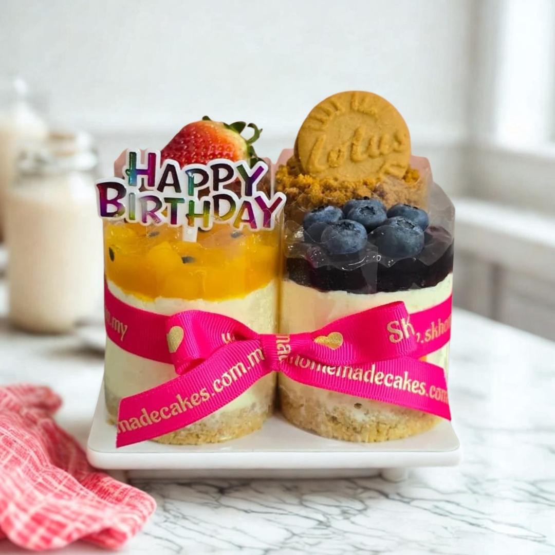 Mini Frozen Eggless Cheesecake 4pc - Available Daily - SK Homemade Cakes