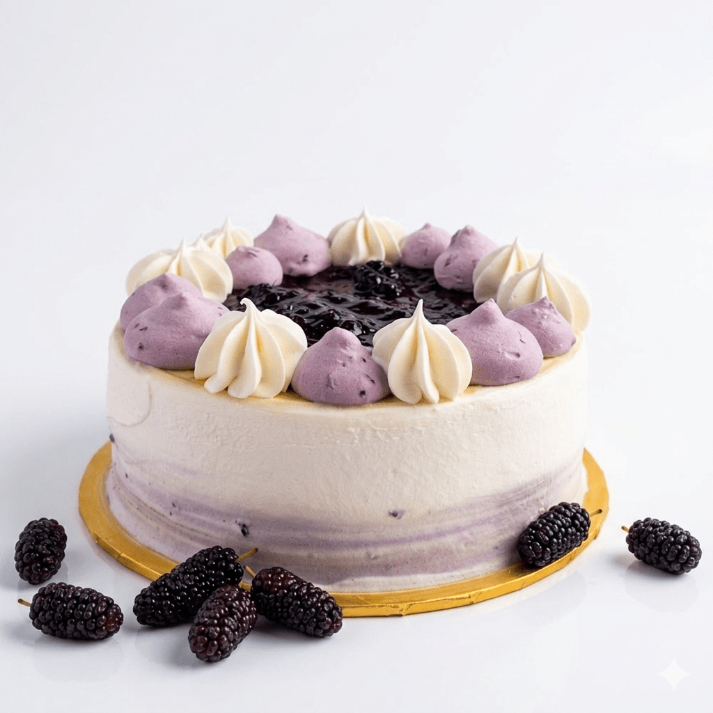 Mulberry Mille Crepes - 15cm Whole Cake (Available Daily) - SK Homemade Cakes