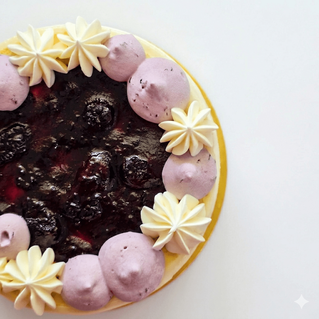 Mulberry Mille Crepes - 15cm Whole Cake (Available Daily) - SK Homemade Cakes