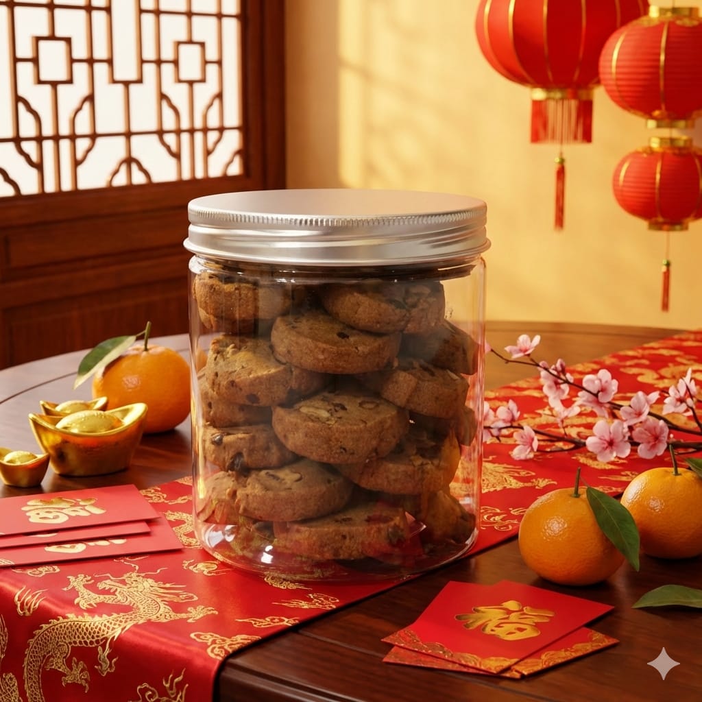 Pecan Coconut Cookies with Gula Melaka - Eggless (Available Daily) - SK Homemade Cakes