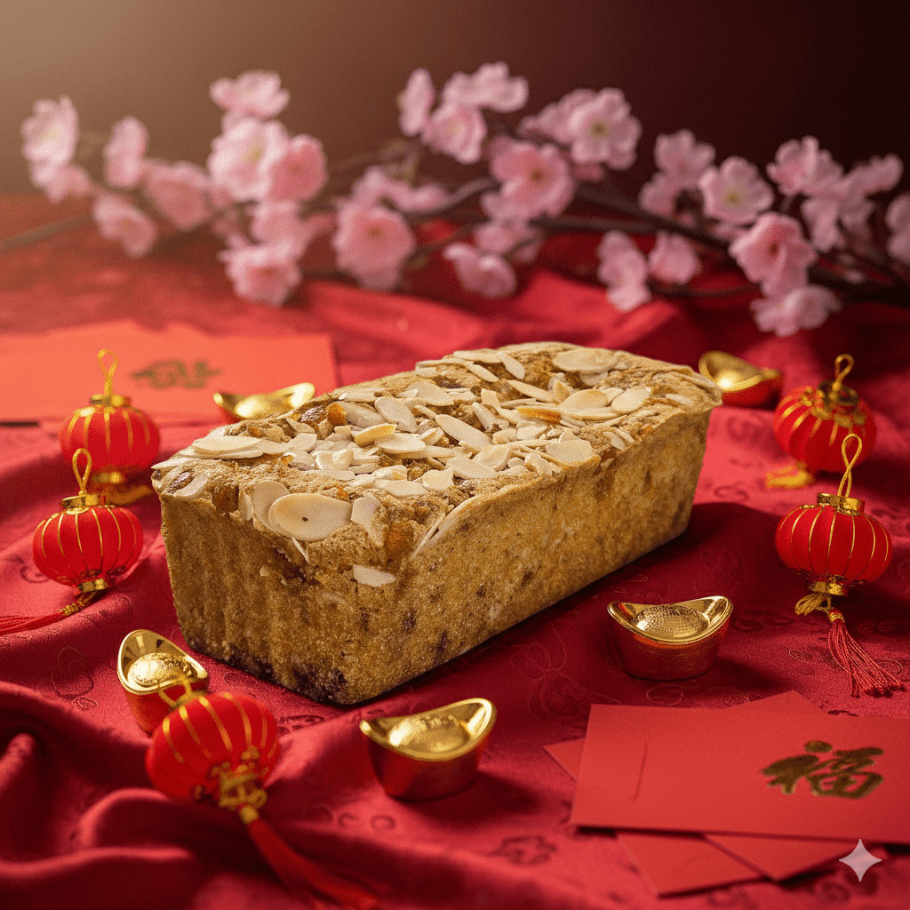 Traditional Sujee Cake - Loaf Whole Cake (CNY Pre - order) - SK Homemade Cakes