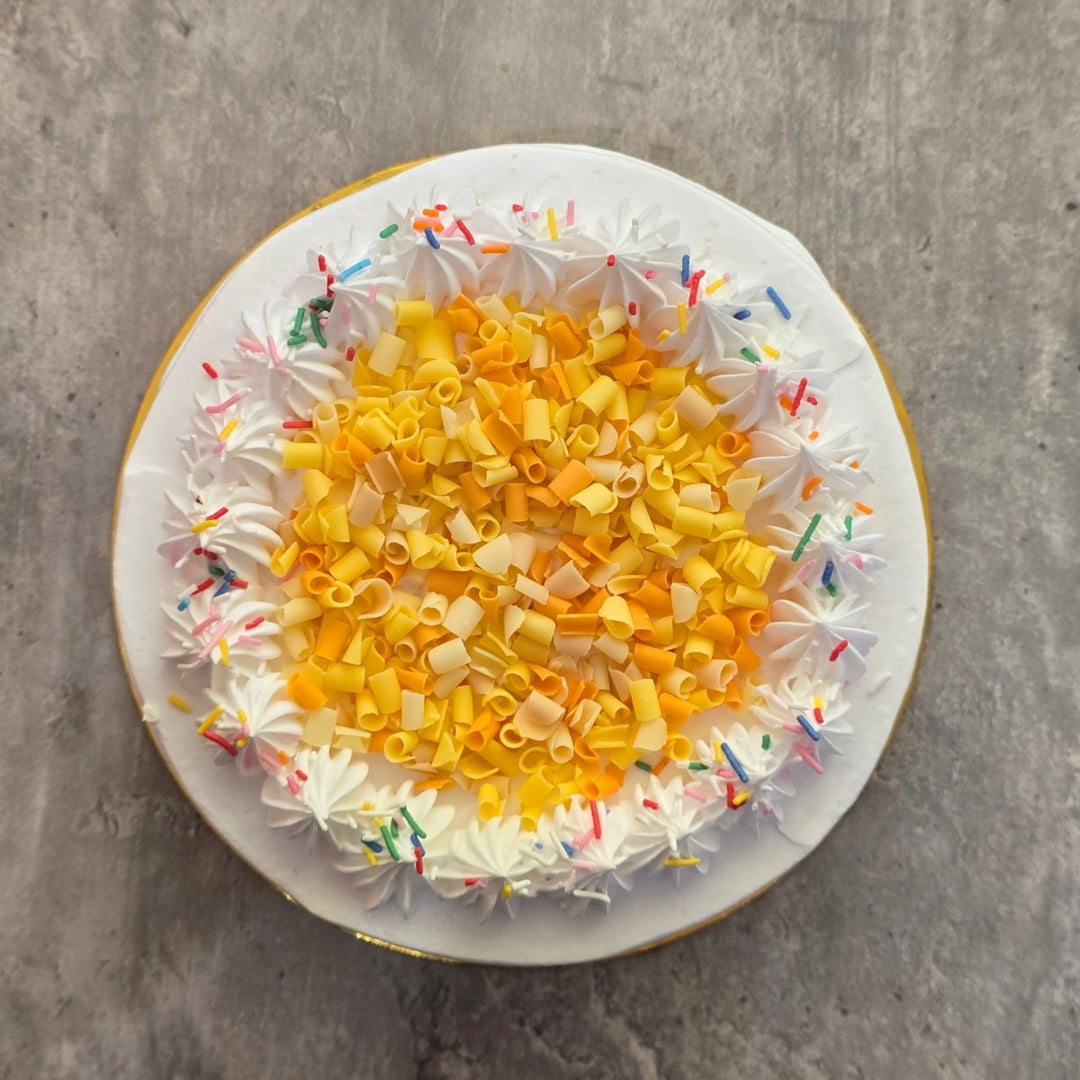 Vanilla Bean Ice Cream Cake (Eggless) - Whole Cake (7days Pre - order) - SK Homemade Cakes