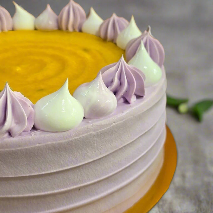 Vegan Blueberry Yuzu Cake - Whole Cake (5 - days Pre - order) - SK Homemade Cakes