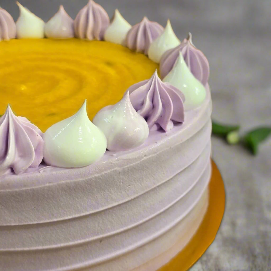 Vegan Blueberry Yuzu Cake - Whole Cake (5 - days Pre - order) - SK Homemade Cakes