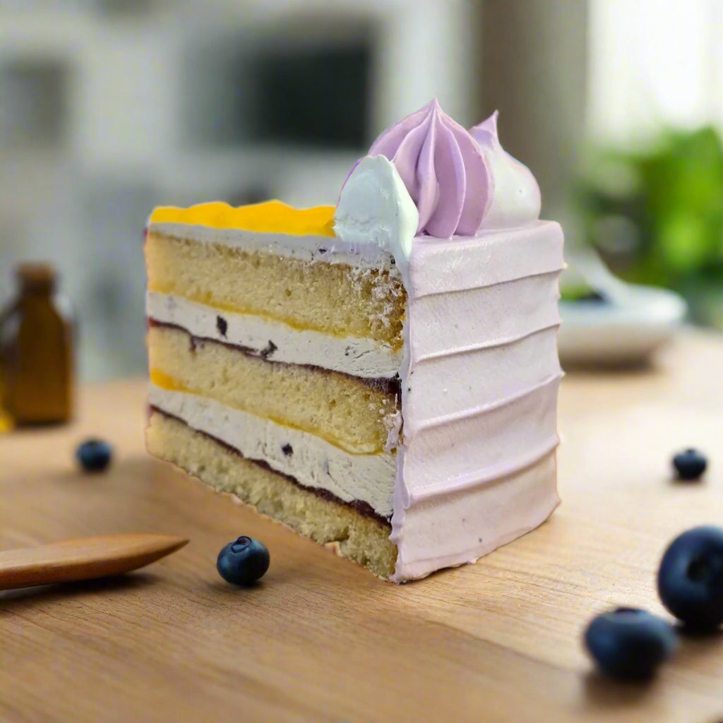 Vegan Blueberry Yuzu Cake - Whole Cake (5 - days Pre - order) - SK Homemade Cakes