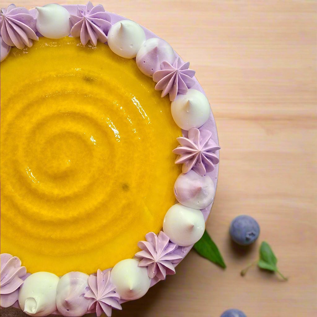 Vegan Blueberry Yuzu Cake - Whole Cake (5 - days Pre - order) - SK Homemade Cakes