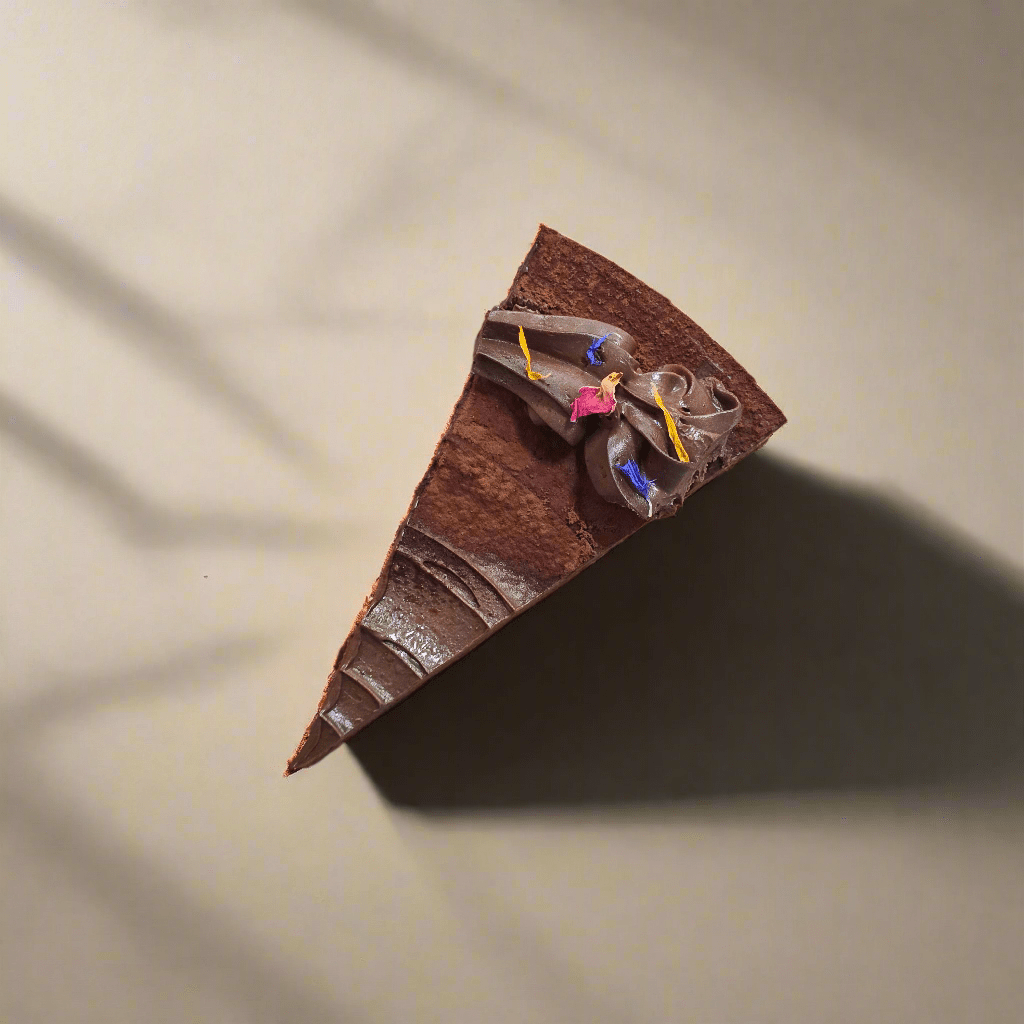 Vegan Chocolate Cake 1pc - Slice Cake (Available Daily) - SK Homemade Cakes