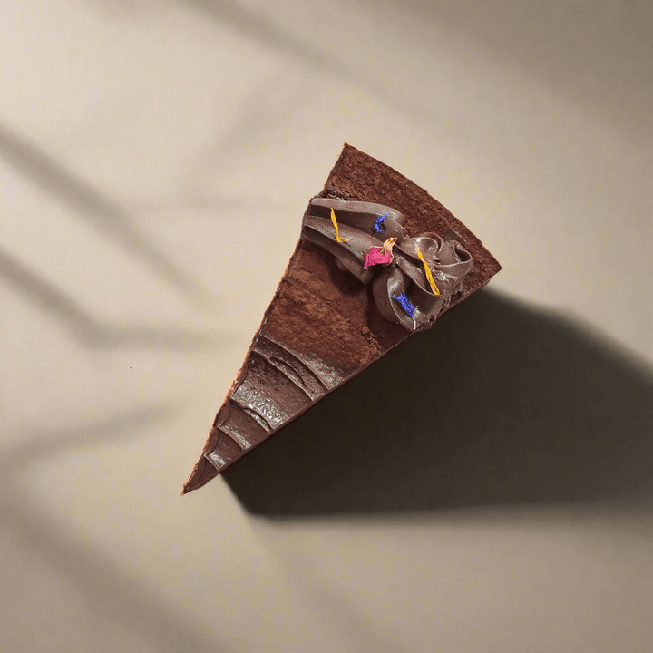 Vegan Chocolate Cake 1pc - Slice Cake (Available Daily) - SK Homemade Cakes