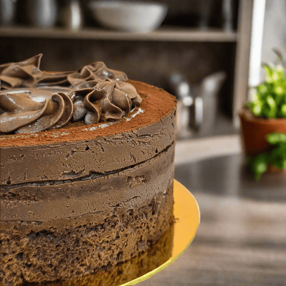 Vegan Chocolate Cake 1pc - Slice Cake (Available Daily) - SK Homemade Cakes