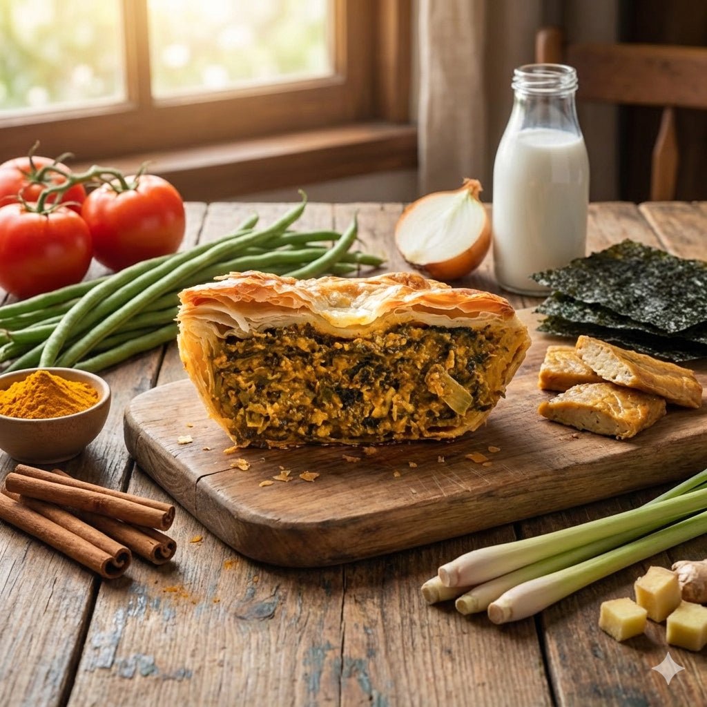 Vegan Otak Otak Fish Pie - 1pc (Available Daily) - SK Homemade Cakes