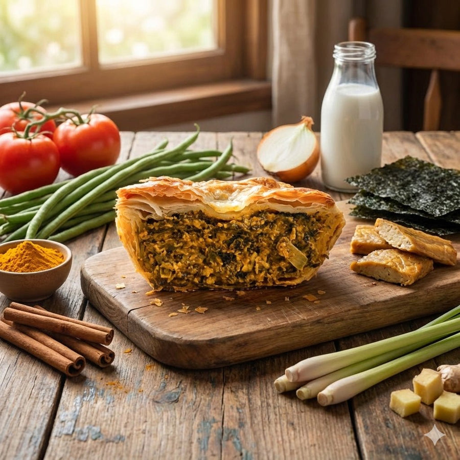 Vegan Otak Otak Fish Pie - 1pc (Available Daily) - SK Homemade Cakes