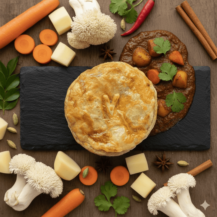 Vegan Rendang Pie - 1pc (Available Daily) - SK Homemade Cakes