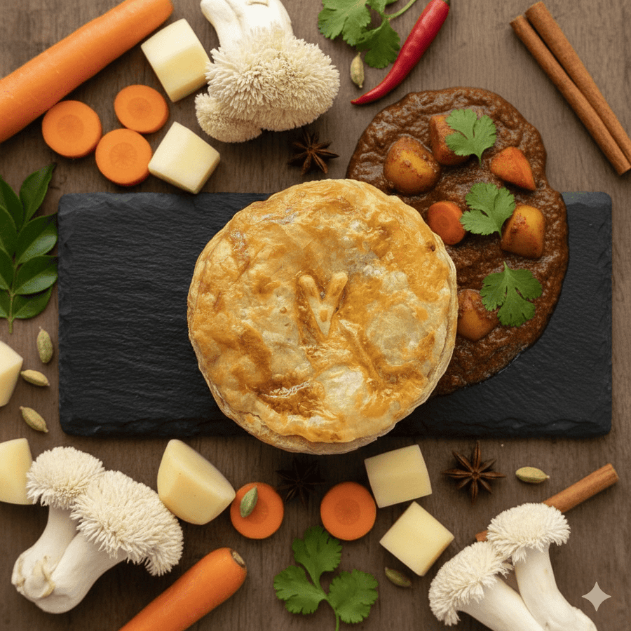 Vegan Rendang Pie - 1pc (Available Daily) - SK Homemade Cakes