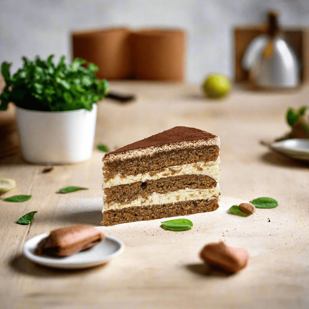 Vegan Tiramisu Cake - Whole Cake (5 - days Pre - order) - SK Homemade Cakes