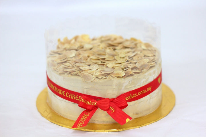 Almond Tiramisu Mille Crepe - 24cm Whole Cake (Available Daily) - SK Homemade Cakes-Large 24cm--