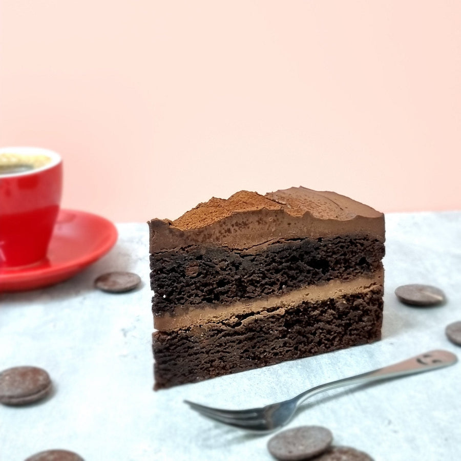 Belgium Dark Chocolate Cake (Cafe) - SK Homemade Cakes---