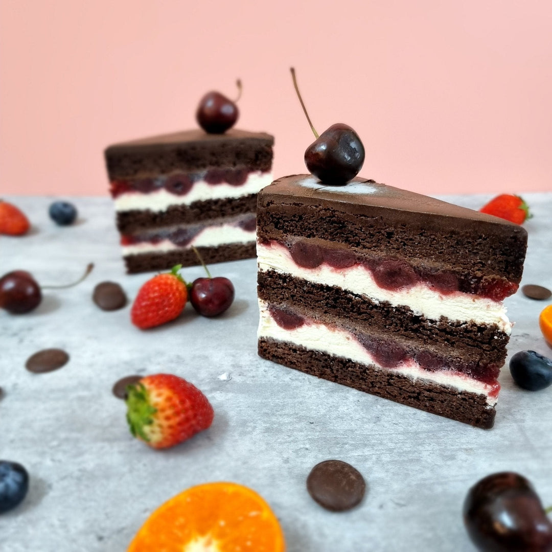 Black Forest Gateau (BFG) - 20cm Whole Cake (Available Daily) - SK Homemade Cakes-Medium 20cm--