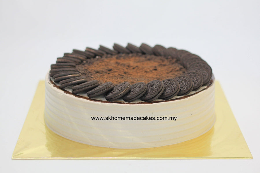 Chocolate Oreo Cake - Whole Cake (5-days Pre-order) - SK Homemade Cakes-Small 15cm--