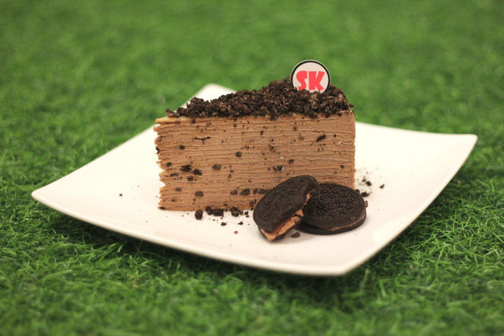 Chocolate Oreo Mille Crepes - Whole Cake (5-days Pre-order) - SK Homemade Cakes-Small 15cm--