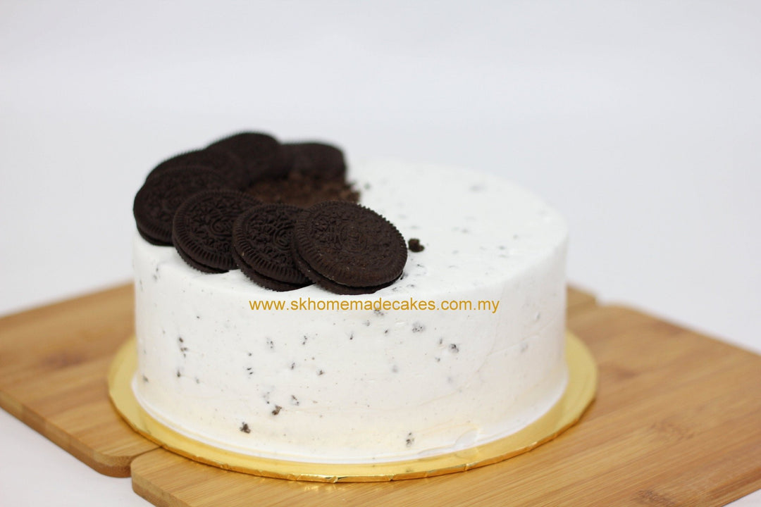 Cookies & Cream Cake (Oreo) - Whole Cake (5-days Pre-order) - SK Homemade Cakes-Small 15cm--