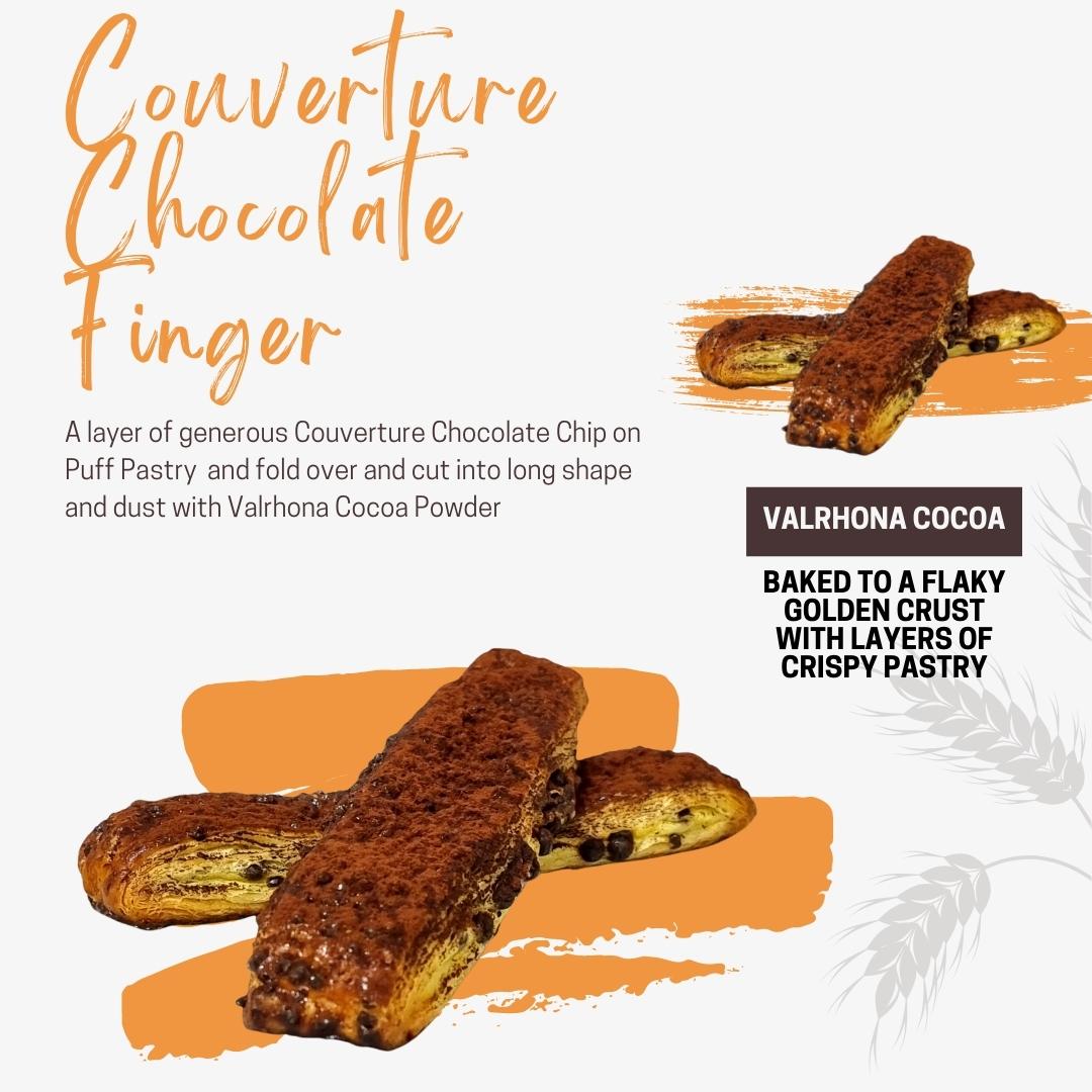 Couverture Chocolate Finger - (Available Daily) - SK Homemade Cakes-1pc-Ready to Eat-
