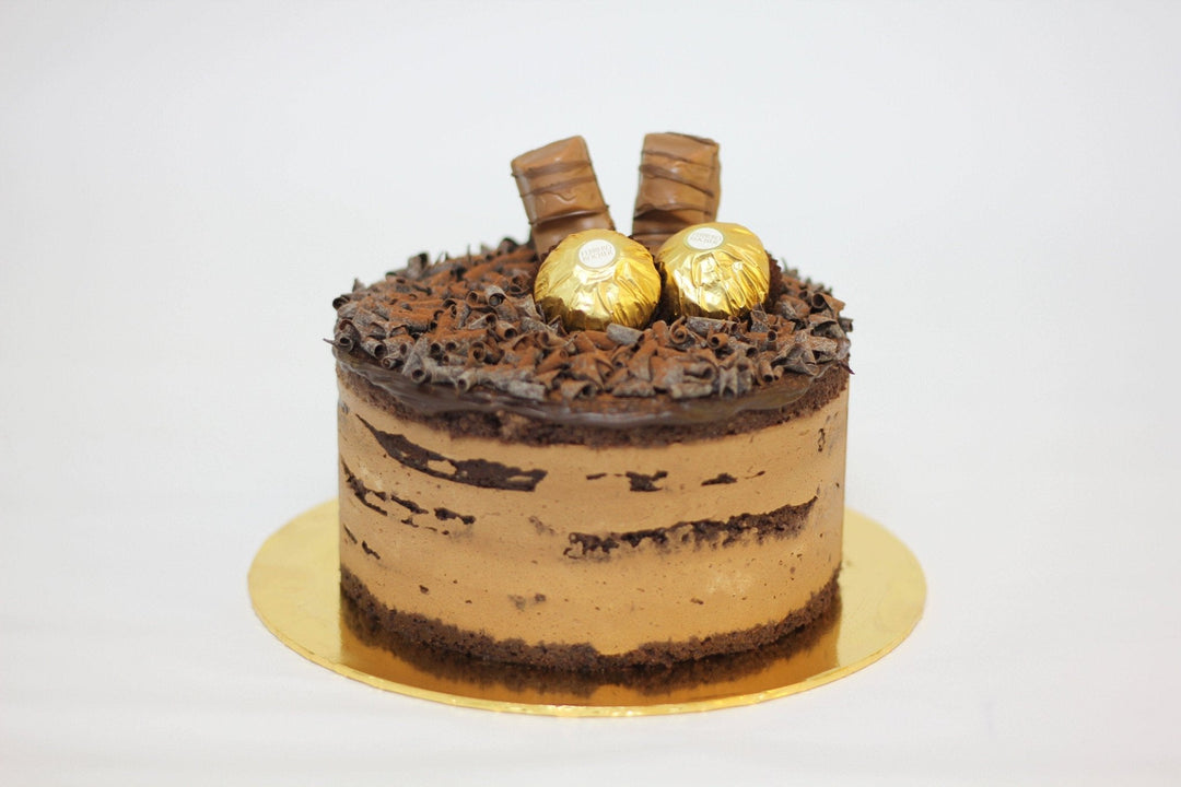 Dark 65% Chocolate Cake - 24cm Whole Cake (Available Daily) - SK Homemade Cakes-Large 24cm--