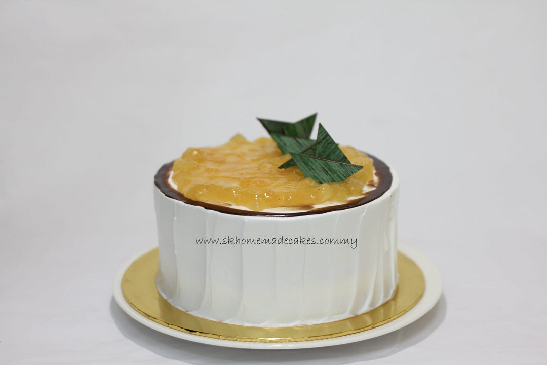 Eggless Apple Cake - Whole Cake (5-days Pre-order) - SK Homemade Cakes-Small 15cm--