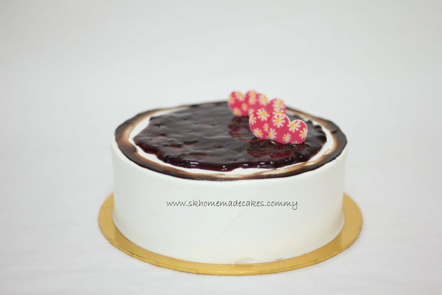 Eggless Double Berry Cake - Whole Cake (5-days Pre-order) - SK Homemade Cakes-Small 15cm--