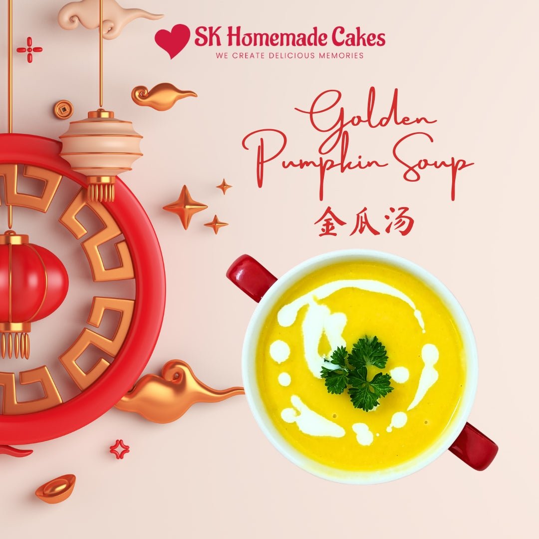 Golden Pumpkin Soup 金瓜汤 250g - Available Daily - SK Homemade Cakes-Ready to Eat--