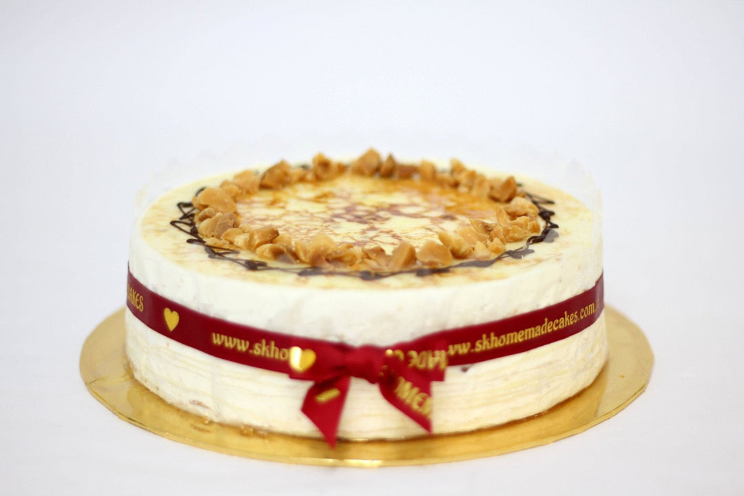 Macadamia Mille Crepe - 20cm Whole Cake (Available Daily) - SK Homemade Cakes-Medium 20cm--