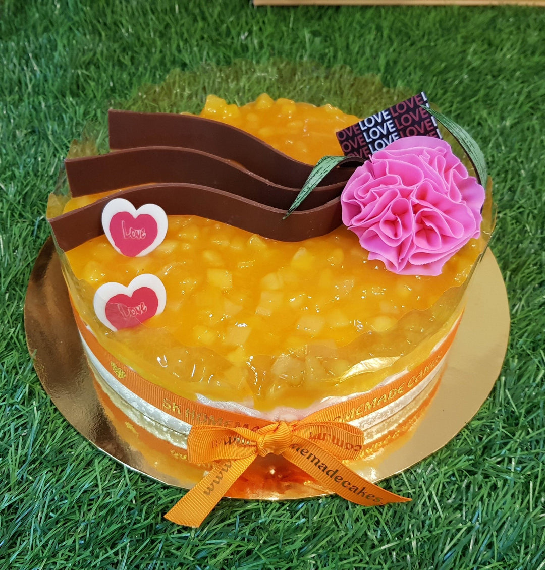 Mango Cheesecake 1pc SLICE CAKE (Available Daily) - SK Homemade Cakes-1pc--