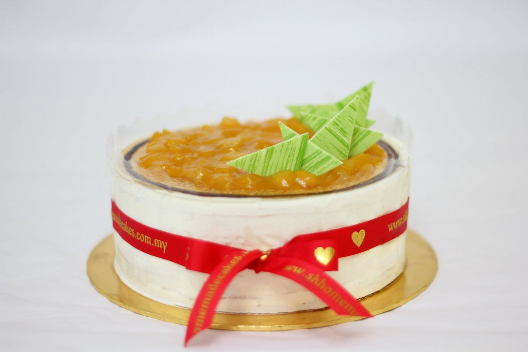Mango Mille Crepes - Whole Cake (Available Daily) - SK Homemade Cakes-Small 15cm--