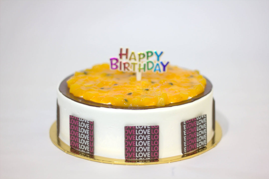 Mango Passion Fruit Cake - Whole Cake (5-days Pre-order) - SK Homemade Cakes-Small 15cm--