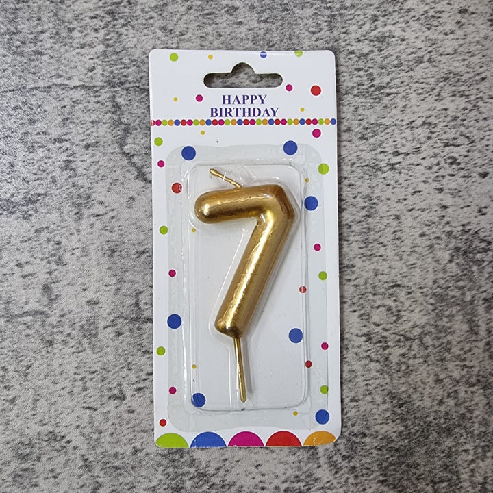 Numbering Candle(Gold) - Big - SK Homemade Cakes-7--