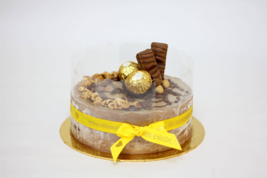 Nutella Ferrero Mille Crepe - Whole Cake (5-days Pre-order) - SK Homemade Cakes-Small 15cm--