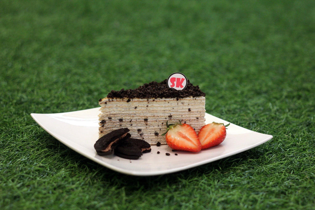 Oreo Mille Crepe - Whole Cake (5-days Pre-order) - SK Homemade Cakes-Small 15cm--