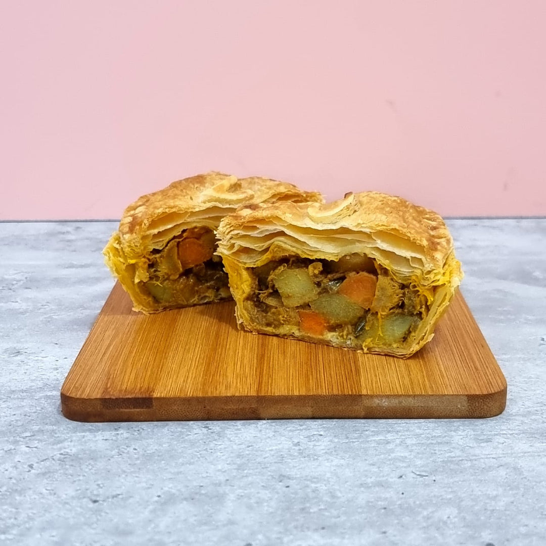 Plant Base Vegetable Curry Pie (Available Daily) - SK Homemade Cakes-1pc--
