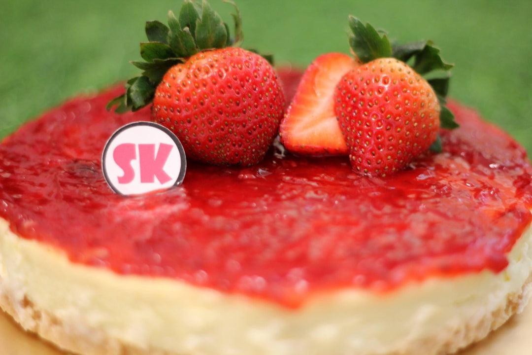 Raspberry Cheesecake - Whole Cake (5-days Pre-order) - SK Homemade Cakes-Medium 20cm--