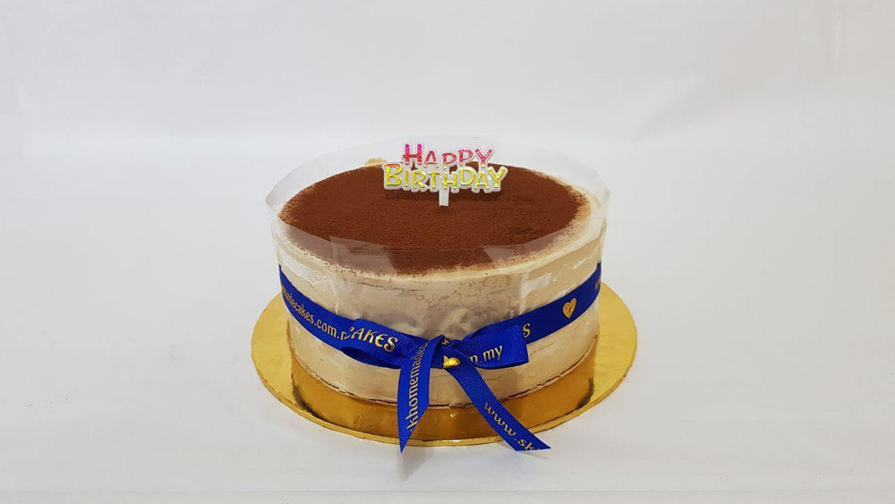 Tiramisu Mille Crepe - Whole Cake (5-days Pre-order) - SK Homemade Cakes-Small 15cm--