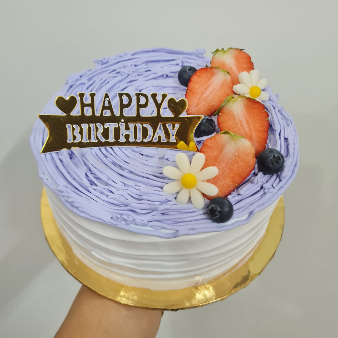 Yam (Taro) Cake - 20cm Whole Cake (Available Daily) - SK Homemade Cakes-Medium 20cm--